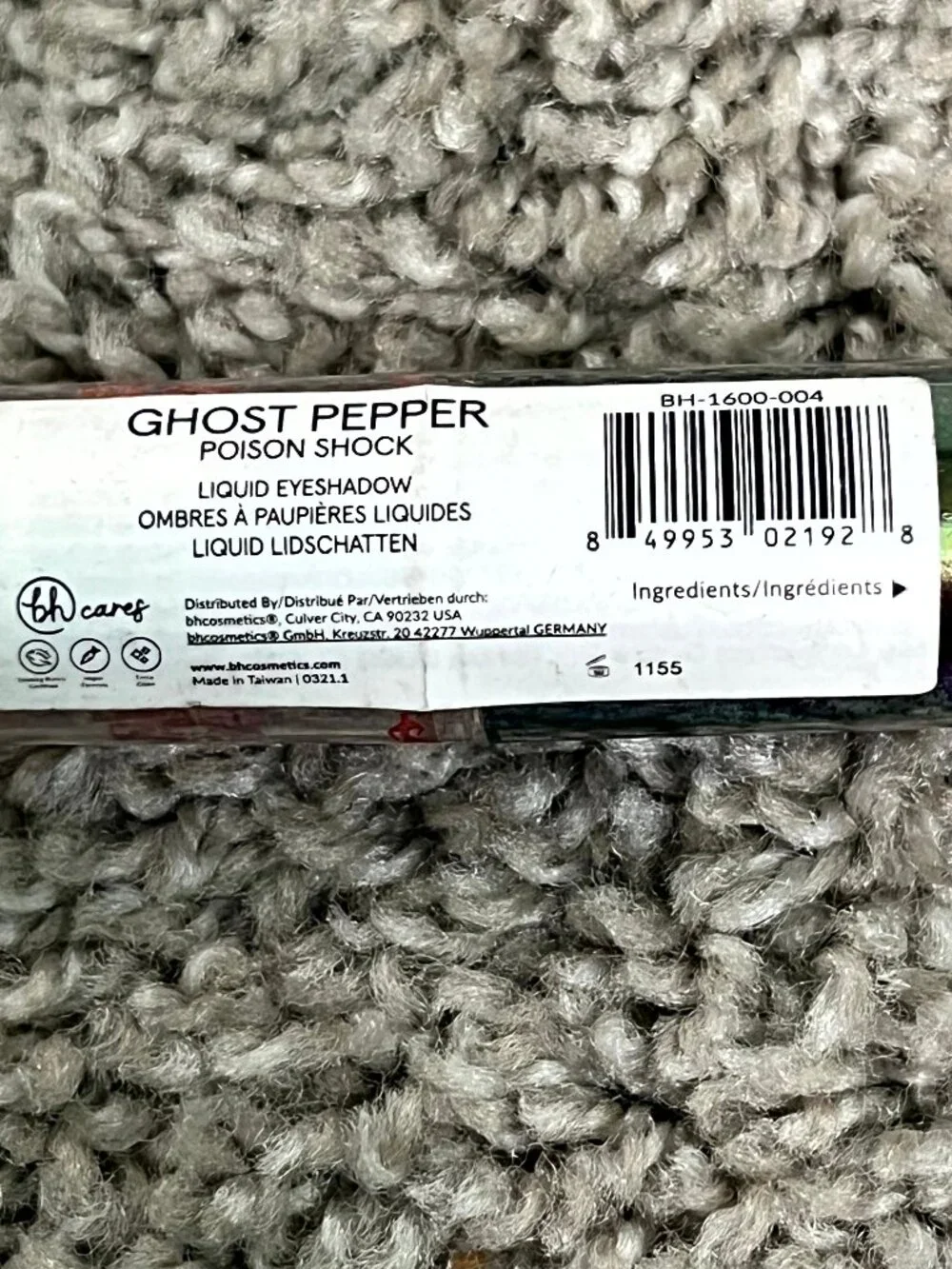BH Cosmetics red maroon
